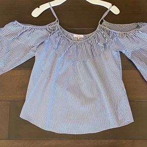 Parker NY Maureen Combo Blouse
